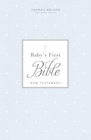 KJV, Baby's First New Testament, Leathersoft, Blue, Red Letter, Comfort Print