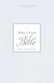 KJV, Baby's First New Testament, Leathersoft, Blue, Red Letter, Comfort Print