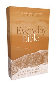 NKJV, The Everyday Bible, Paperback, Red Letter, Comfort Print