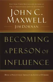 Becoming a Person of Influence