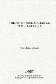 Asterisked Materials In The Greek Job