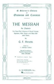 Messiah (Oratorio, 1741): Complete Vocal Score Satb