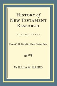 History of New Testament Research