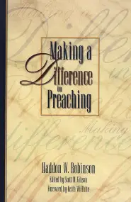 Making a Difference in Preaching