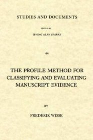 Profile Method for Classifying and Evaluating Manuscript Evidence