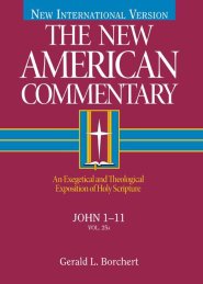 New American Commentary Volume 25a  John