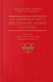 An Answer Unto Sir Thomas More's Dialogue