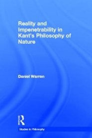 Reality and Impenetrability in Kant's Philosophy of Nature