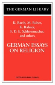 German Essays on Religion