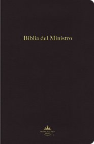 Biblia del Ministro Reina Valera 1960, Tamaño Manual, Leathersoft, Negro / Spanish Ministers Bible RVR 1960, Leathersoft, Black