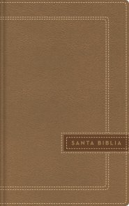 Biblia NBLA, Una Columna con Referencias, Letra Grande, Leathersoft, Beige, Edición Letra Roja