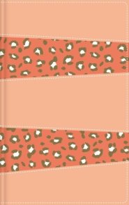 NBLA, Biblia Aventura, Interior a color, Leathersoft, Coral, con Cierre, Comfort Print