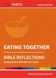 Holy Habits Bible Reflections: Eating Together