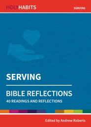 Holy Habits Bible Reflections: Serving