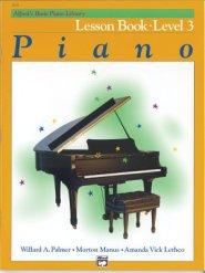 Alfred's Basic Piano Library Lesson Book, Bk 3