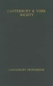 Canterbury Professions