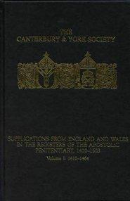 Supplications from England and Wales in the Registers of the Apostolic Penitentiary, 1410-1503