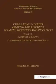 Volume 21, Tome III: Cumulative Index: Index of Subjects, Overview of the Articles in the Series