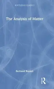 The Analysis of Matter