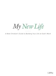 My New Life - Bible Study Book