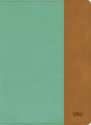 CSB Tony Evans Study Bible, Teal/Earth LeatherTouch