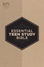 KJV Essential Teen Study Bible, Hardcover