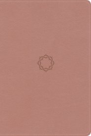 KJV Essential Teen Study Bible, Rose Gold LeatherTouch