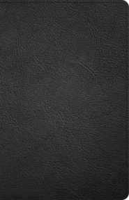 NASB Large Print Personal Size Reference Bible, Black Genuine Leather, Indexed