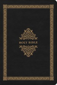 CSB Adorned Bible, Black LeatherTouch