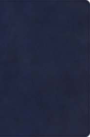 CSB Rainbow Study Bible, Navy LeatherTouch