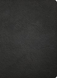 CSB Pastor's Bible, Verse-by-Verse Edition, Holman Handcrafted Collection, Black Premium Goatskin