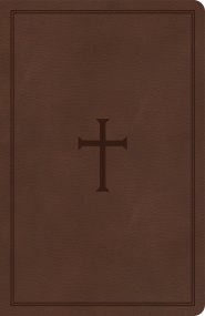 KJV Thinline Bible, Brown LeatherTouch