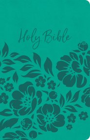 KJV Thinline Bible, Teal LeatherTouch, Value Edition