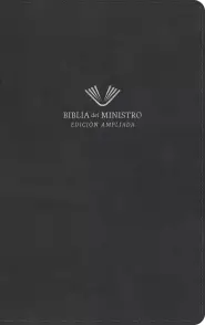 RVR 1960 Biblia del ministro, edición ampliada, negro piel fabricada