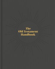 Old Testament Handbook, Charcoal Cloth Over Board