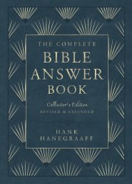 The Complete Bible Answer Book