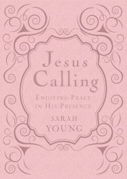 Jesus Calling, Pink Leathersoft, with Scripture References