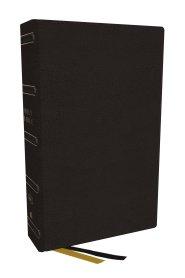 KJV Holy Bible with 73,000 Center-Column Cross References, Black Genuine Leather, Red Letter, Comfort Print: King James Version