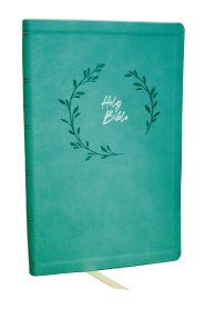 NKJV Holy Bible, Value Ultra Thinline, Teal Leathersoft, Red Letter, Comfort Print