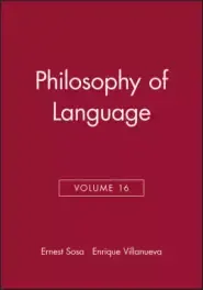 Philosophy of Language