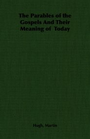 Parables Of The Gospels And Their Meaning Of Today