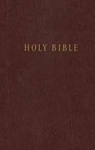 NLT Pew Bible Burgundy Hardback