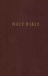 NLT Pew Bible Burgundy Hardback