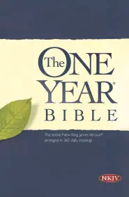 NKJV One Year Bible Paperback