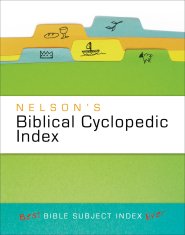 Nelsons Biblical Cyclopedic Index