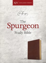 KJV Spurgeon Study Bible, Brown Bonded Leather