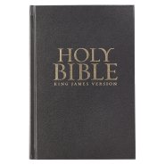 KJV Large Print Hardcover Edition: Black