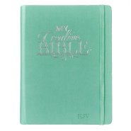 Teal Faux Leather Hardcover KJV My Creative Bible