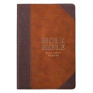 KJV LP Lux-Leather Brown Portfolio Design