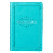 KJV Budget Gift & Award Lux-Leather Turquoise